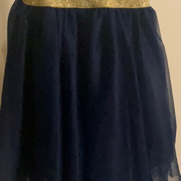 Disney Princess Light Blue and Gold Dress - Picture 4 of 4